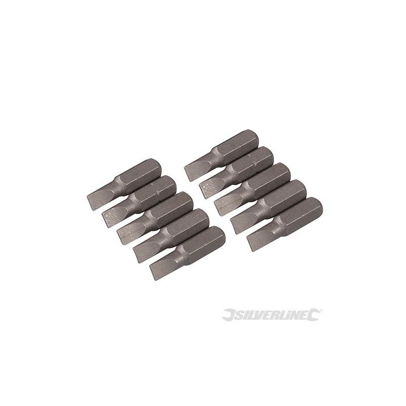 Silverline - 10 embouts T30 chrome-vanadium