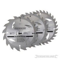 Silverline - Lot de 3 lames...