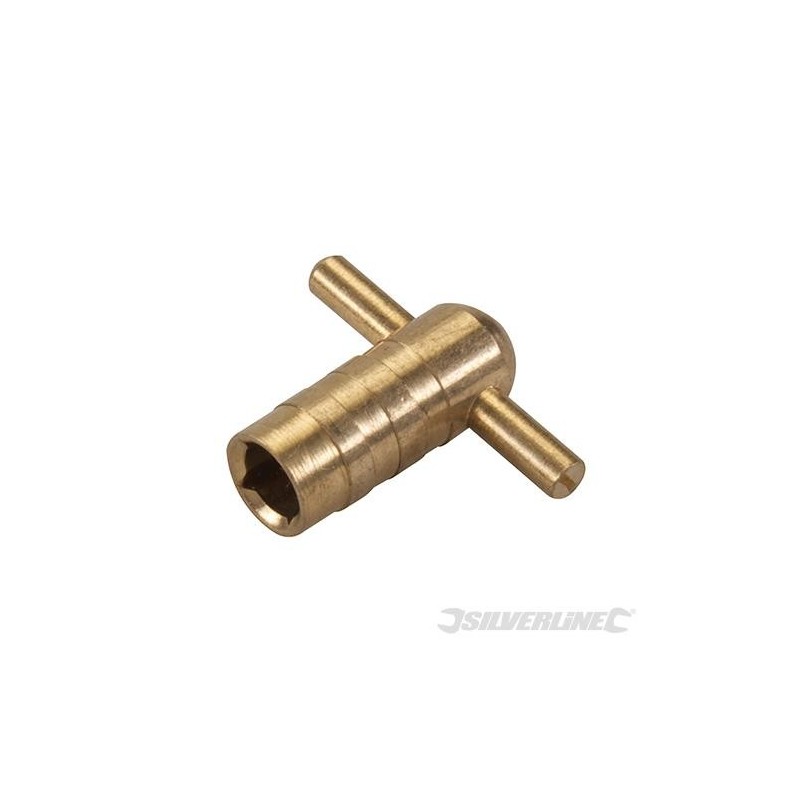 Silverline - Clés de vidange pour radiateur- 2 pcs