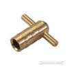 Silverline - Clés de vidange pour radiateur- 2 pcs