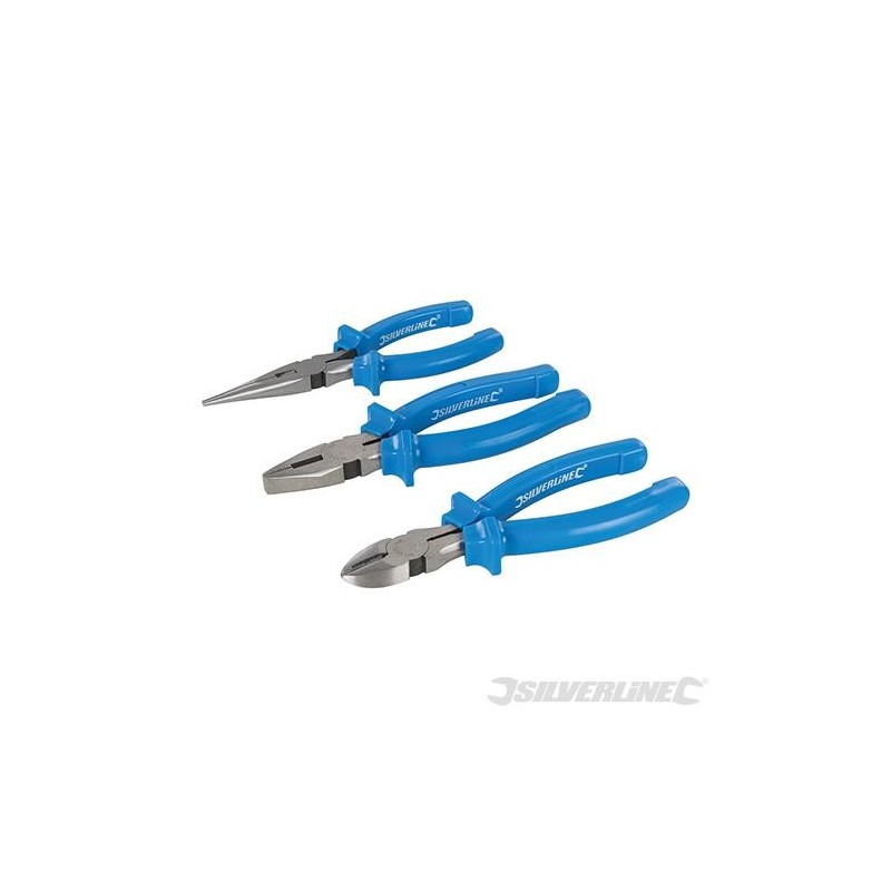 Silverline - Pinces- 3 pcs