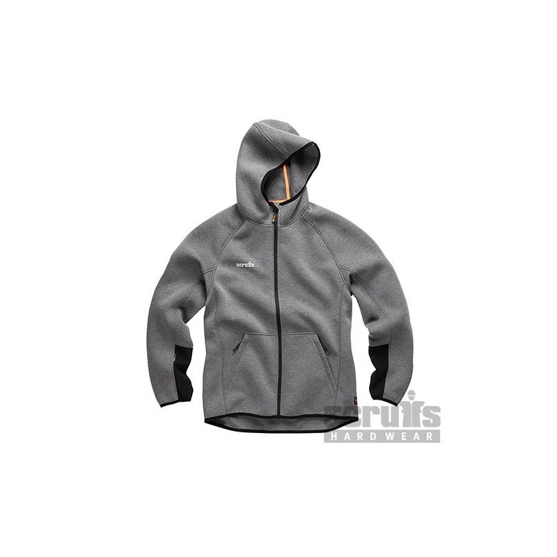 Scruffs - Sweatshirt à capuche gris anthracite Trade Air-Layer Taille XXL