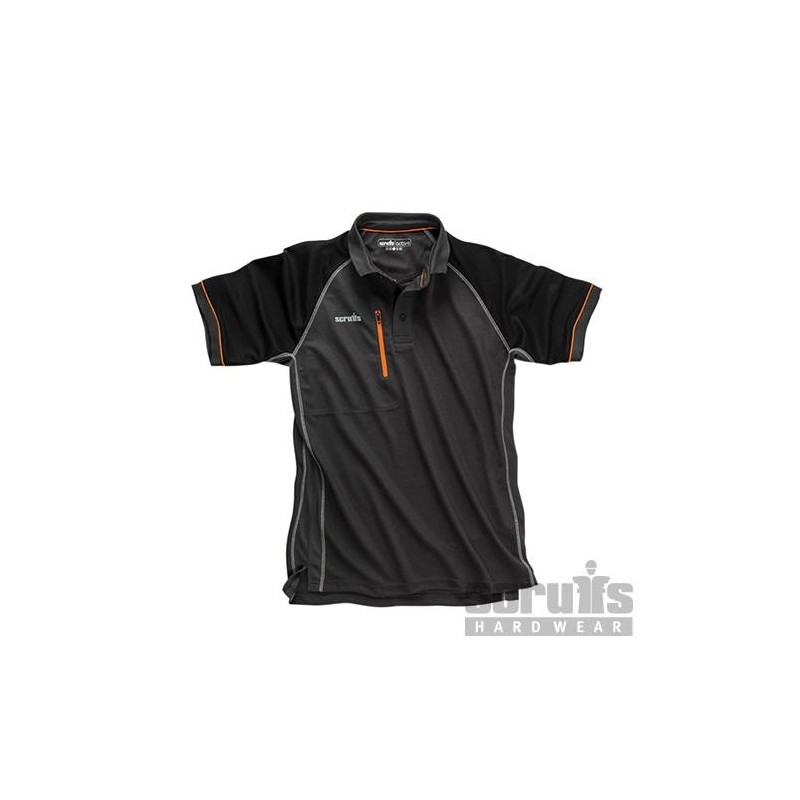 Scruffs - Polo graphite Trade Active Taille S