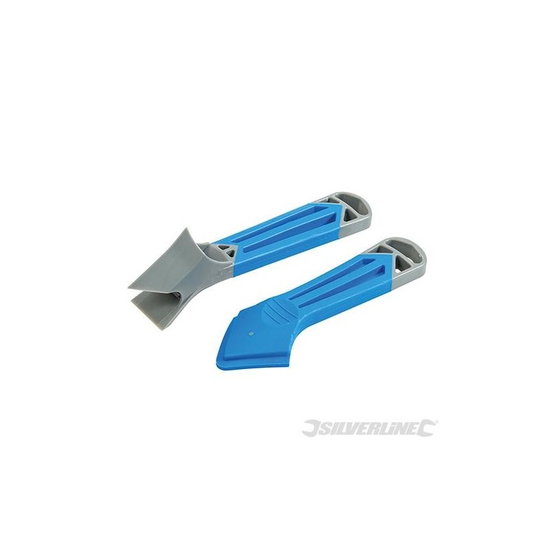 Silverline - Kit de rénovation pour joints et mastic- 2 pcs