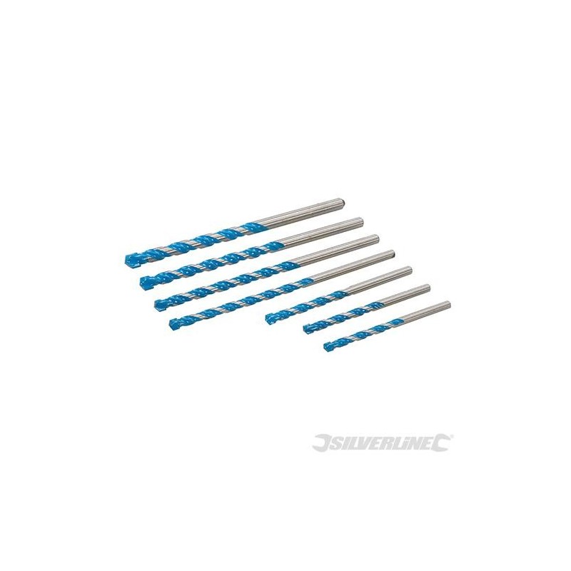 Silverline - Forets multi-matériaux- 7 pcs