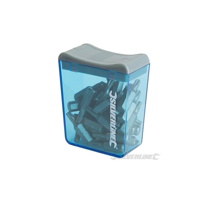 Silverline - Embouts de vissage T20 Cr-V 6150- 30 pcs