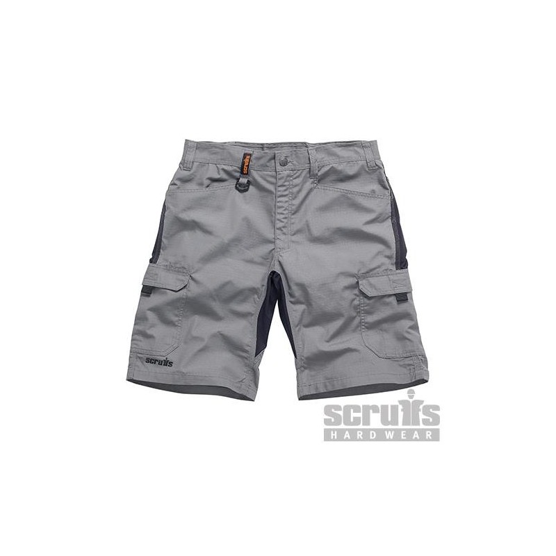 Scruffs - Short de travail graphite Trade Flex Taille 38