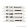 Silverline - Lames de scie-sabre pour démolition- 5 pcs