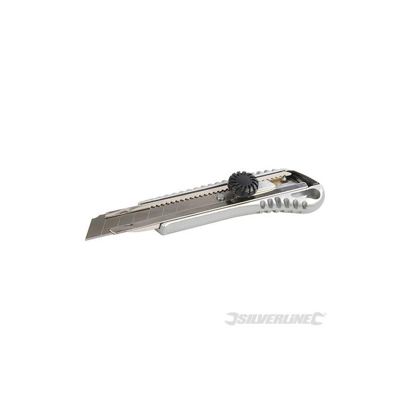 Silverline - Cutter en métal à lame sécable 18 mm
