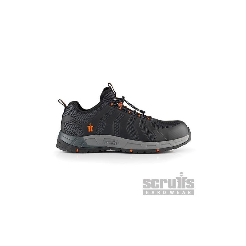 Scruffs - Baskets de sécurité noires Argon Pointure 44 (10)