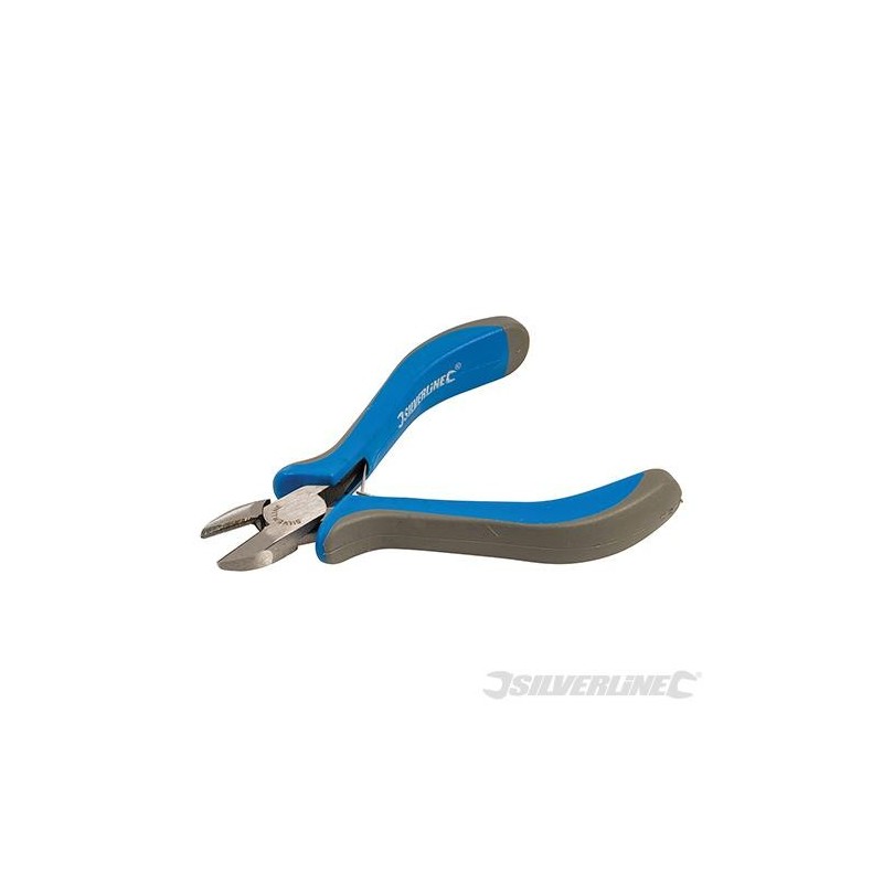 Silverline - Mini-pince coupante diagonale