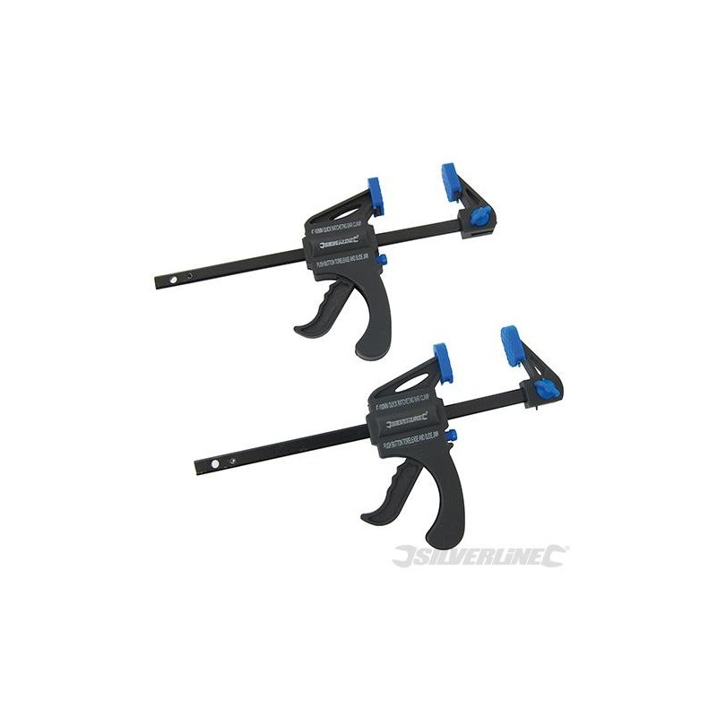 Silverline - Mini-presses rapides- 2 pcs