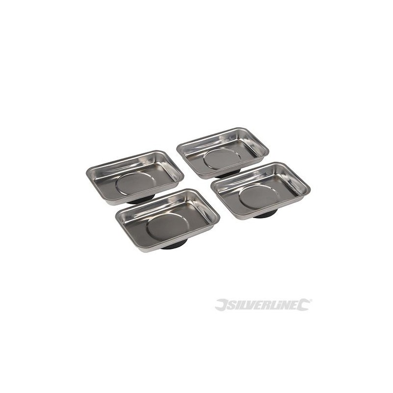 Silverline - Plateaux magnétiques- 4 pcs