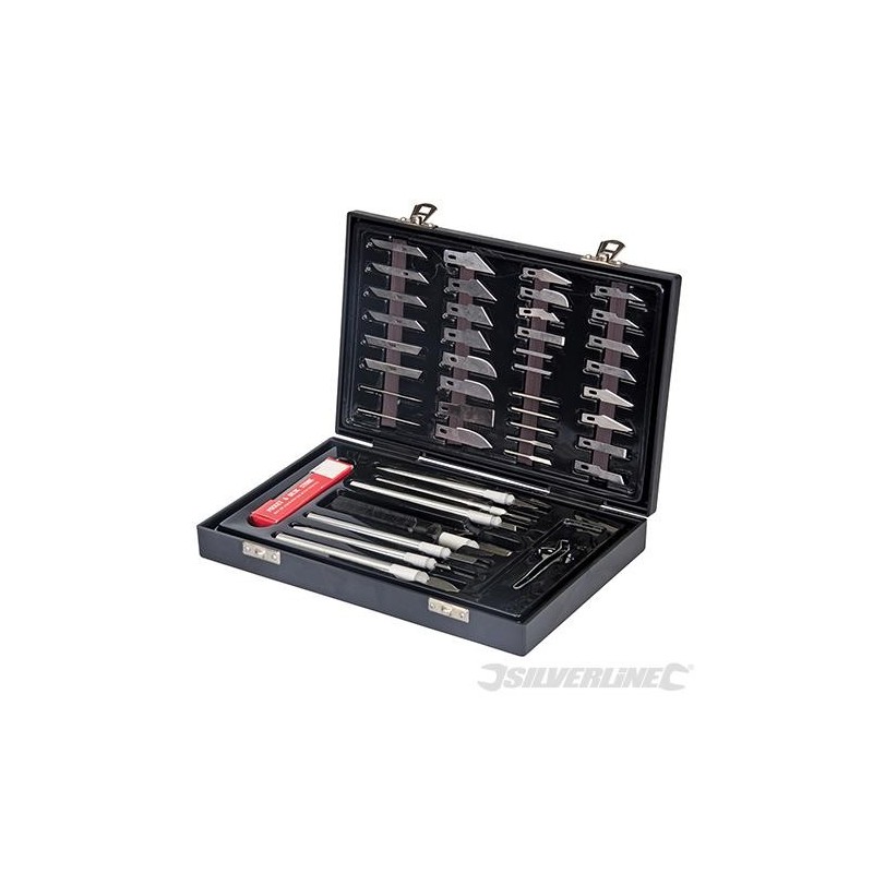 Silverline - Coffret de scalpels- 51 pcs