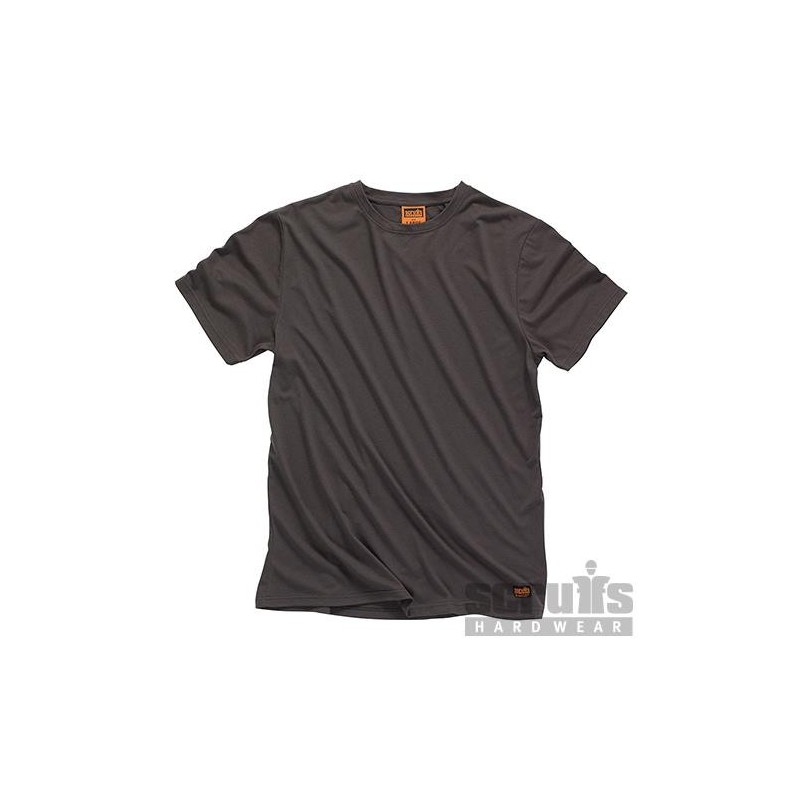 Scruffs - T-shirt graphite Worker Taille L