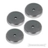 Silverline - Aimants en ferrite- 4 pcs