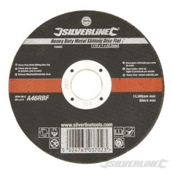 Silverline - Disque plat à...