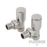 Plumbob - Valves d'angle pour radiateur sèche-serviettes- 2 pcs