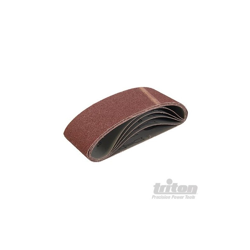 Triton - Bandes abrasives 100 x 610 mm- 5 pcs