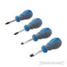 Silverline - Tournevis courts- 4 pcs