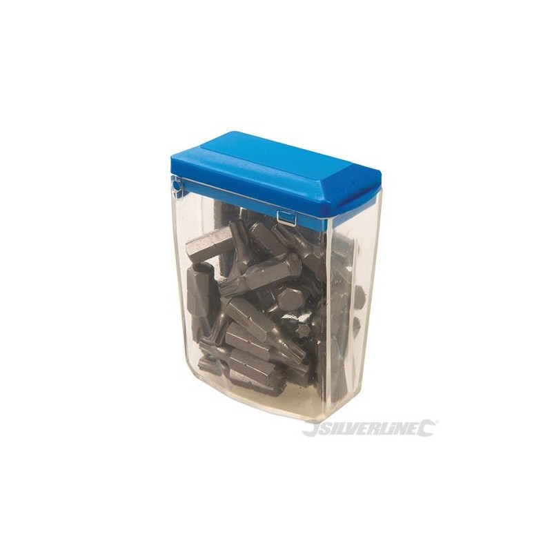 Silverline - Embouts de vissage T25 Cr-V 6150- 30 pcs