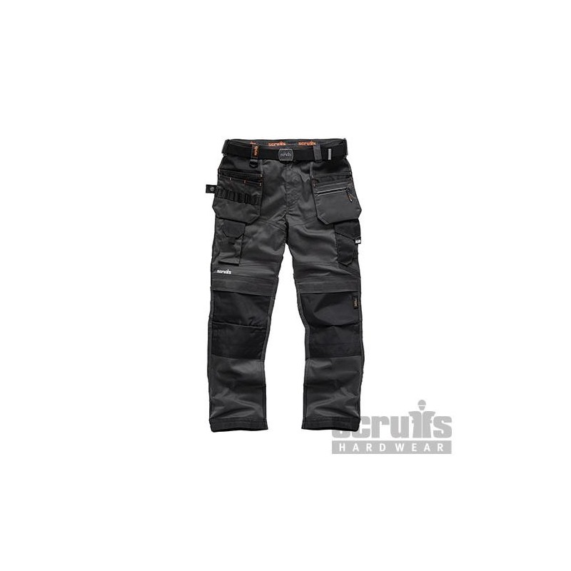 Scruffs - Pantalon de travail graphite Pro Flex avec poches-étuis Taille 36 S