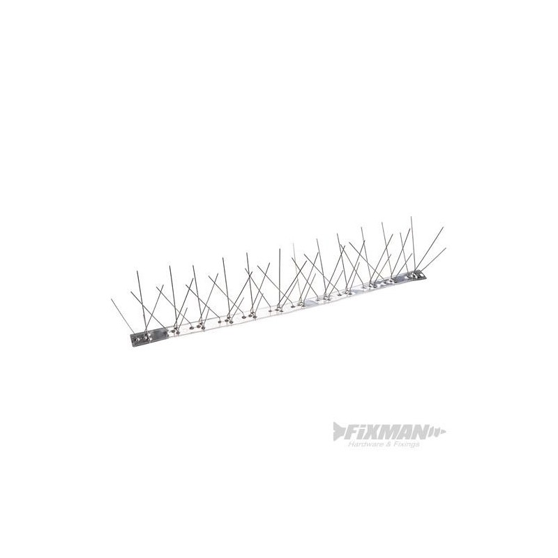 Fixman - Barrettes de pics métalliques anti-volatiles- 10 pcs