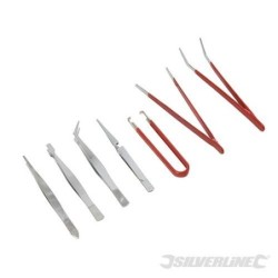 Silverline - Brucelles- 7 pcs