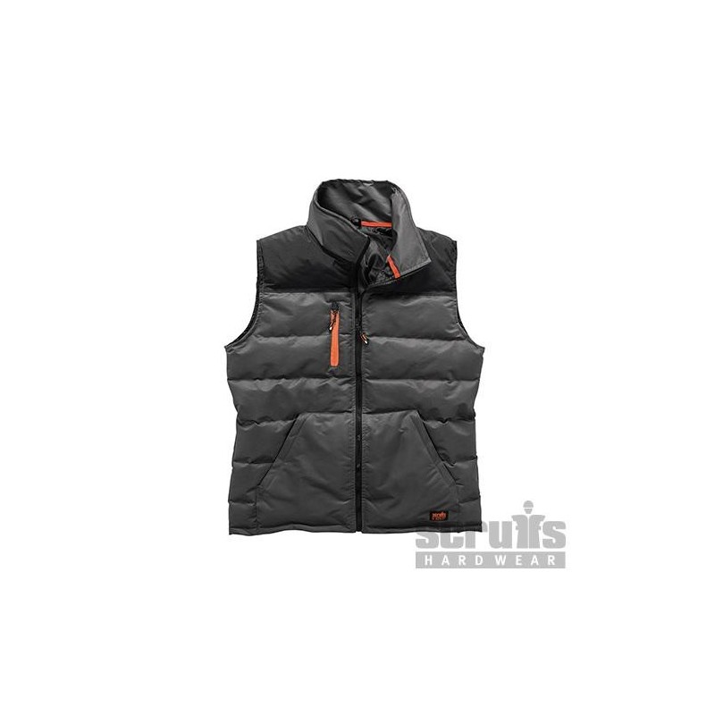 Scruffs - Gilet Worker gris S