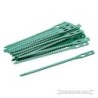 Silverline - Attaches réglables pour plantes- 30 pcs