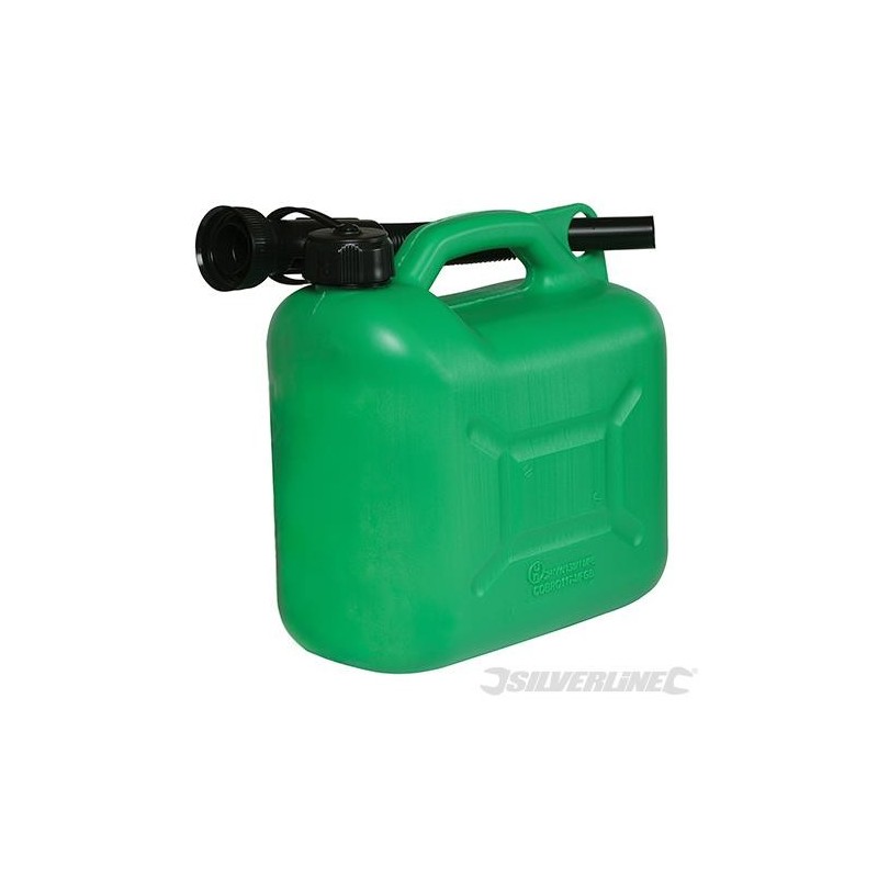 Silverline - Bidon à carburant plastique 5 L