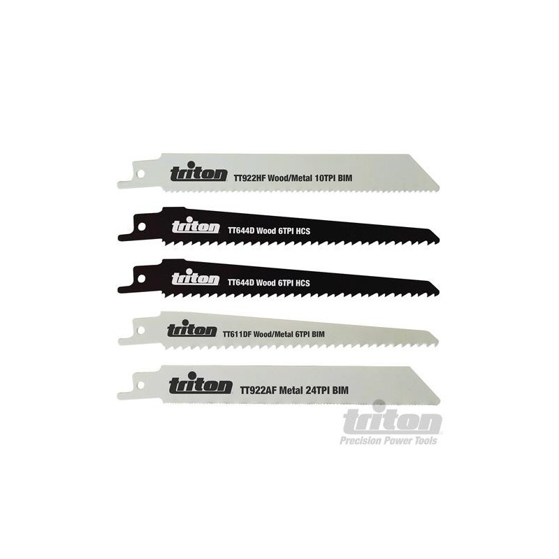 Triton - Lames de scie-sabre- 5 pcs