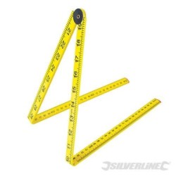 Silverline - Mètre pliable