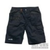 Scruffs - Short de travail noir Trade Flex avec poches-étuis Taille 38