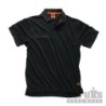 Scruffs - Polo noir Worker Taille S