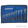 Silverline - Clés mixtes- 12 pcs