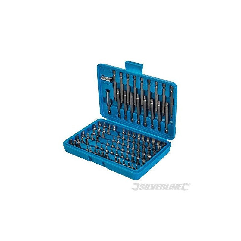 Silverline - Embouts de sécurité- coffret 98 pcs