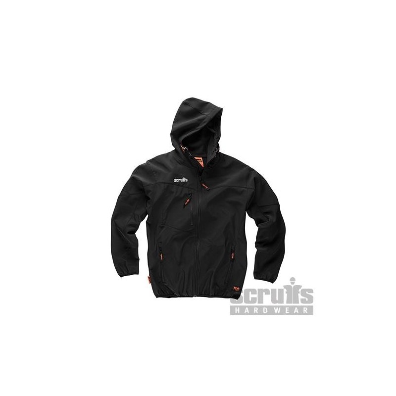 Scruffs - Veste noire Worker Softshell Scruffs - Veste noire Worker Softshell M