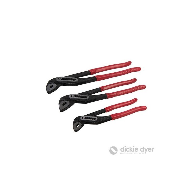 Dickie Dyer - Pinces multiprises à crémaillère- 3 pcs