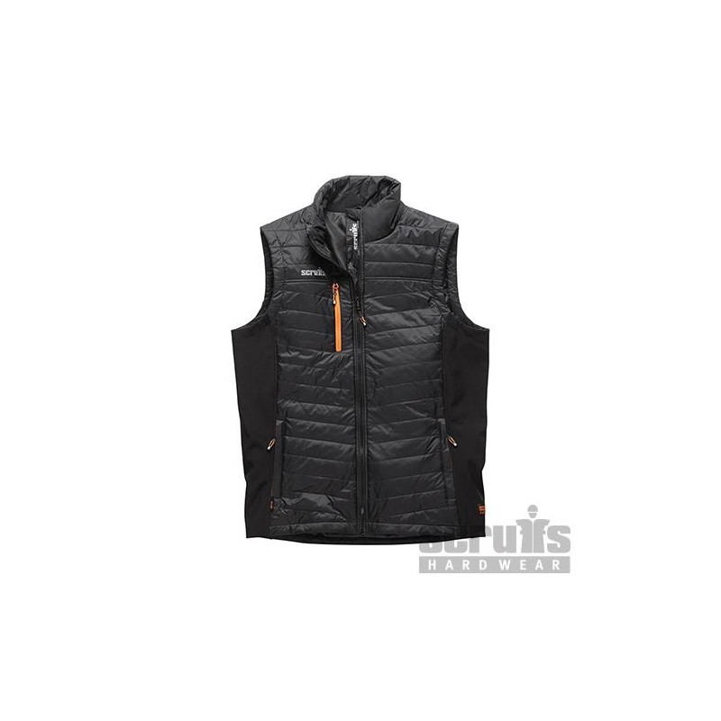 Scruffs - Gilet noir Trade Scruffs - Gilet noir Trade S