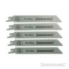 Silverline - Lames de scie-sabre pour alliage- 5 pcs