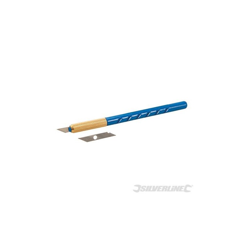 Silverline - Scalpel et 24 lames