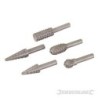 Silverline - Râpes pour perceuses- 5 pcs