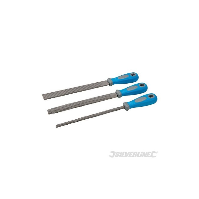 Silverline - Râpes à bois- 3 pcs