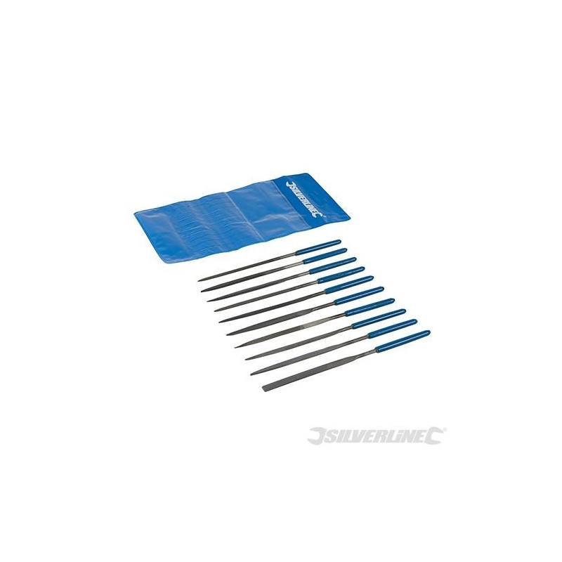 Silverline - Limes aiguilles- 10 pcs