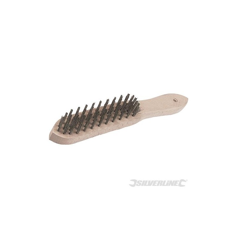 Silverline - Brosse métallique usage intensif