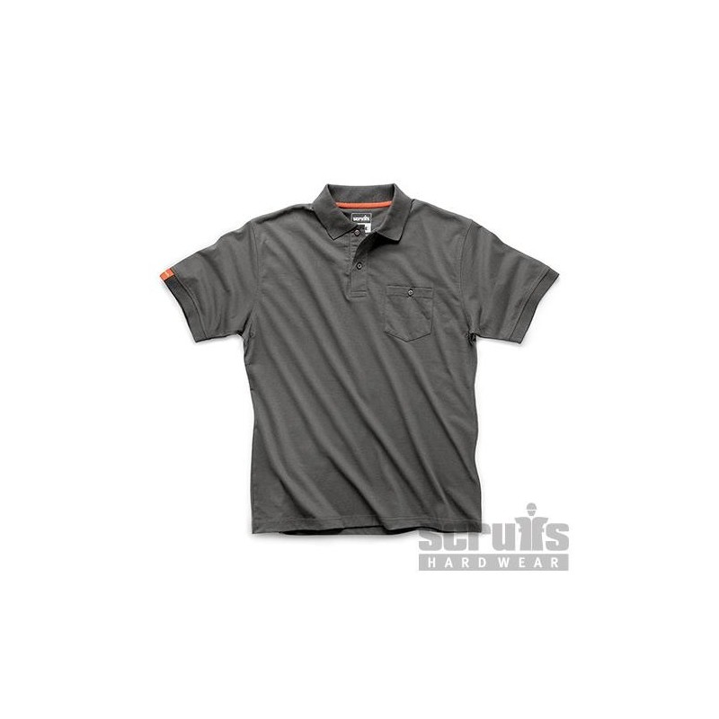 Scruffs - Polo graphite Eco Worker Taille XS