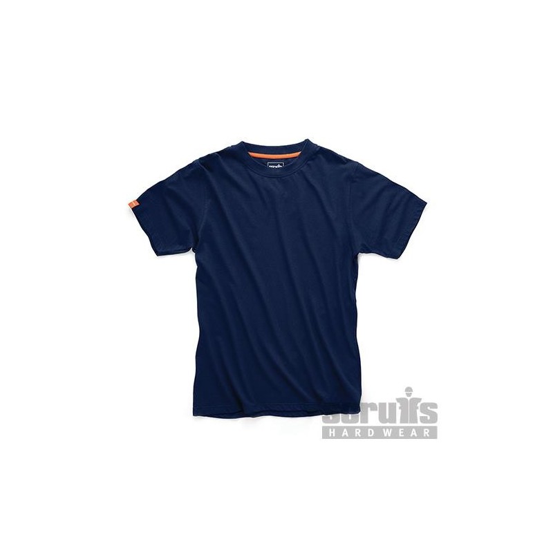Scruffs - T-shirt bleu marine Eco Worker Taille M