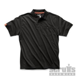 Scruffs - Polo noir Eco...