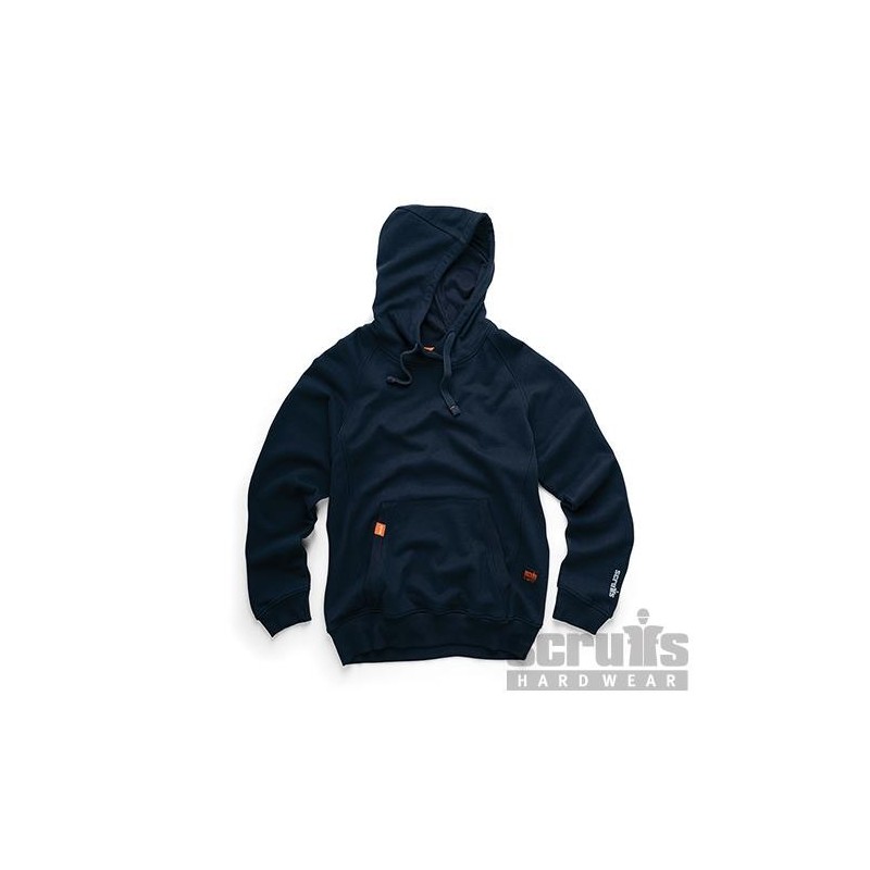 Scruffs - Sweatshirt à capuche bleu marine Eco Worker Taille XL